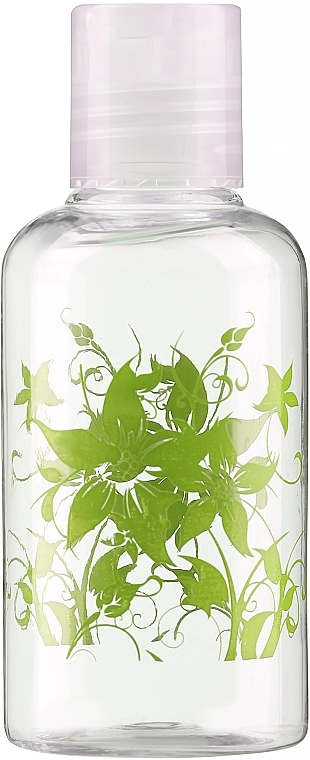 Buteleczka z zakrętką, 75 ml, zielone kwiaty - Top Choice — Zdjęcie N1