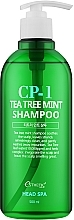 Łagodzący szampon do włosów - Esthetic House CP-1 Tea Tree Mint Shampoo — Zdjęcie N1