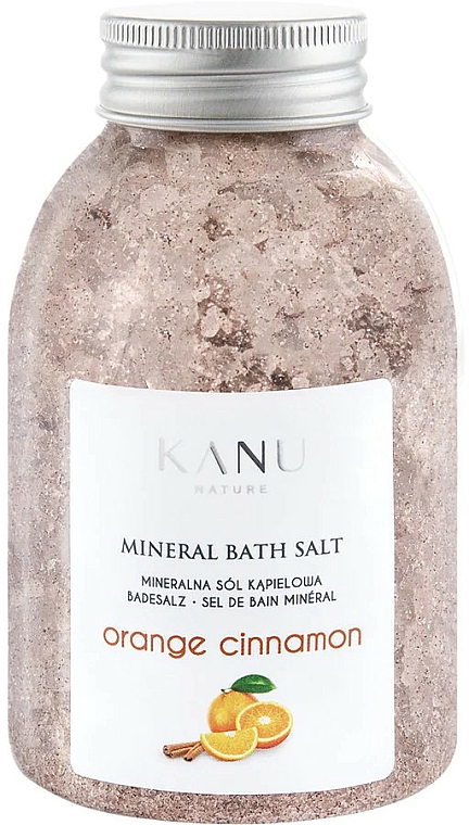 Sól mineralna do kąpieli Pomarańcza z cynamonem - Kanu Nature Orange Cinnamon Mineral Bath Salt — Zdjęcie N1