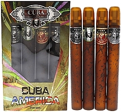 Kup Cuba Cuba America - Zestaw (edt/4x35ml)
