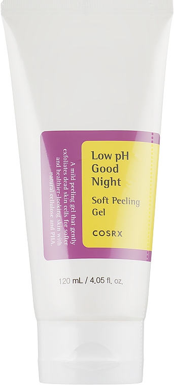 Delikatny żel peelingujący do twarzy - Cosrx Low pH Good Night Soft Peeling Gel
