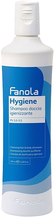 Szampon do włosów i ciała - Fanola Hygiene Doccia Shampoo — Zdjęcie N1