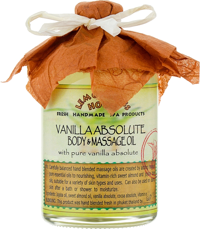 Waniliowy olejek do ciała - Lemongrass House Vanilla Body Oil — Zdjęcie N1