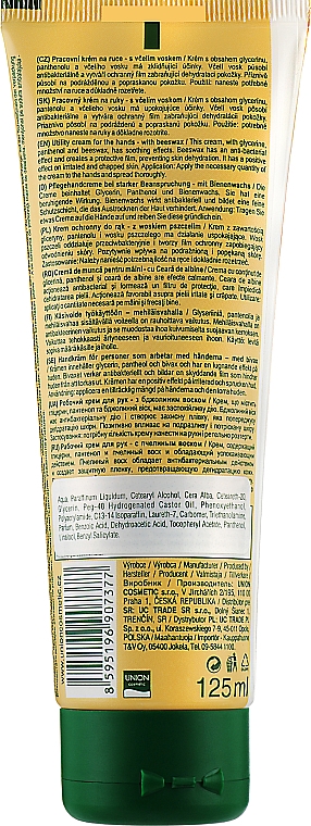 Ochronny krem do rąk Wosk pszczeli - Naturalis Beeswax Protective Hand Cream — Zdjęcie N2