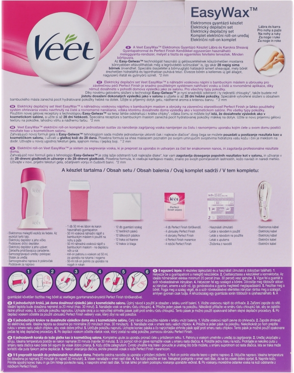 Zestaw do depilacji - Veet Easy Wax Electrical Roll On Kit — Zdjęcie N2