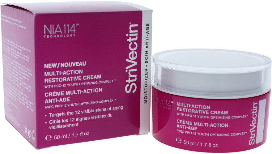 Multifunkcyjny krem przeciwstarzeniowy do twarzy - StriVectin Multi-Action Restorative Cream — Zdjęcie N1