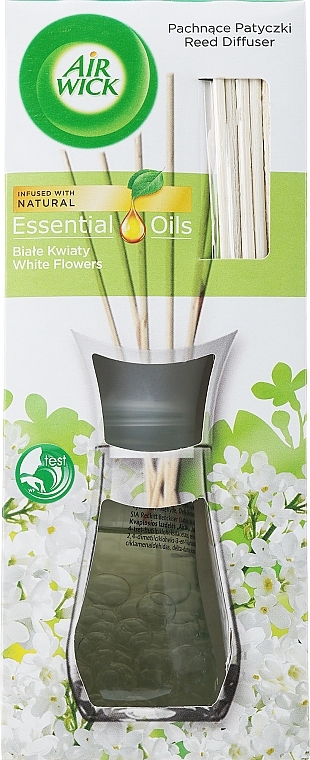 Dyfuzor - Air Wick Life Scents Reed Diffuser White Flowers — Zdjęcie N1