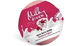 Jogurtowa kula do kąpieli malinowa z proteinami mleka - Milky Dream — Zdjęcie N1