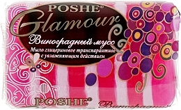Transparentne mydło glicerynowe Winogronowy mus - Poshe — Zdjęcie N1