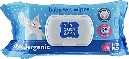 Kup Hipoalergiczne chusteczki antybakteryjne, 120 szt - Baby Zaya