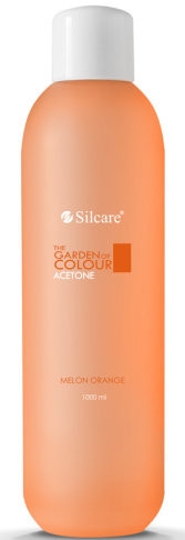 Zmywacz do lakieru hybrydowego - Silcare The Garden Of Colour Melon Orange — Zdjęcie N3