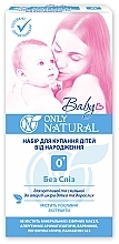 Zestaw do kąpieli dla dzieci od pierwszych dni życia - Only Natural (soap/400ml + sh/gel/400ml) — Zdjęcie N1