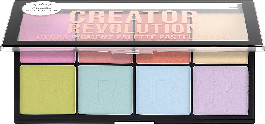 Paleta cieni do powiek - Makeup Revolution Creator Hydra Pigment Palette Pastel Dream  — Zdjęcie N1