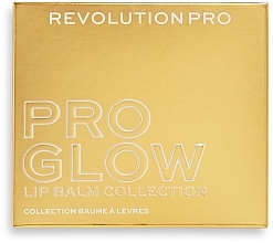 Kup Zestaw - Revolution Peo Glow Lip Balm Set (lip/balm/4x3.2g)