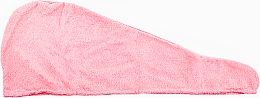 Kup Ręcznik-turban do włosów z mikrofibry, jasnoróżowy - Deni Carte