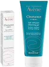 Zestaw dla mężczyzn - Avene Cleanance Anti-Shine Routine (f/emulsion/40ml + cl/gel/200ml) — Zdjęcie N2