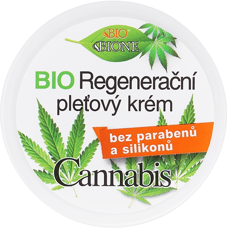 Krem rewitalizujący - Bione Cosmetics Cannabis Regenerative Cream (Travel Size) — Zdjęcie N1