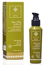 Suchy olejek do ciała i włosów - Olive Spa Aloe Vera Hair & Body Dry Oil — Zdjęcie N1