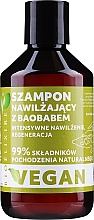 Kup Wegański szampon z baobabem do wszystkich rodzajów włosów Nawilżenie i regeneracja - Bioelixire Vegan Shampoo