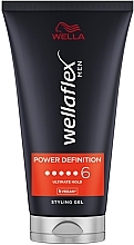 Kup Żel do włosów o optymalnym utrwaleniu - Wella Wellaflex Men Power Definition Ultimate Hold Styling Gel