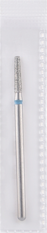 Frez diamentowy, stożek ścięty, L-10 mm, 2,1 mm, niebieski - Head The Beauty Tools — Zdjęcie N1