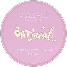 Owsiany puder sypki do twarzy - Vollare Oat Meal Mineral Loose Powder With Oat — Zdjęcie N1