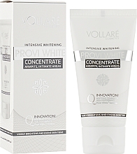 Intensywnie wybielający koncentrat do okolic intymnych i pod pachami - Vollare Provi White Intensely Whitening Concentrate — Zdjęcie N1