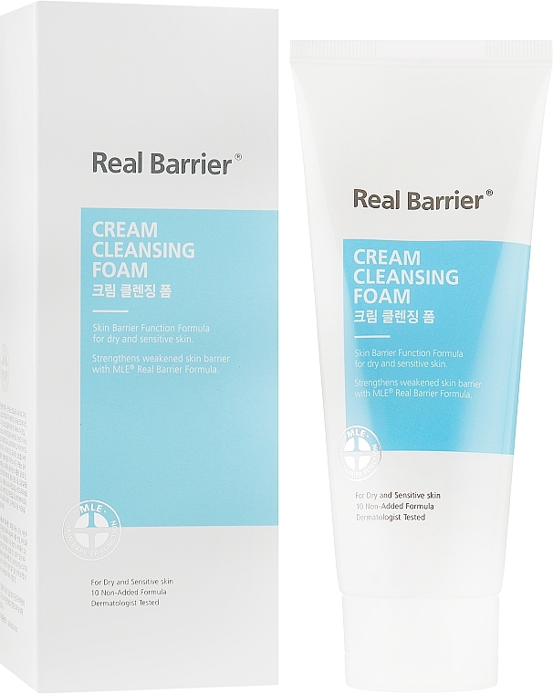 Pianka do mycia twarzy - Real Barrier Cream Cleansing Foam — Zdjęcie N6