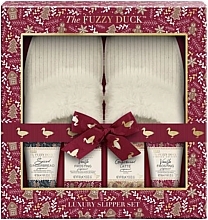 Kup Zestaw, 6 produktów - Baylis & Harding The Fuzzy Duck Winter Wonderland Luxury Slipper Gift Set
