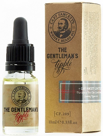 Olejek do brody - Captain Fawcett The Gentleman's Tipple Whiskey Beard Oil — Zdjęcie N1
