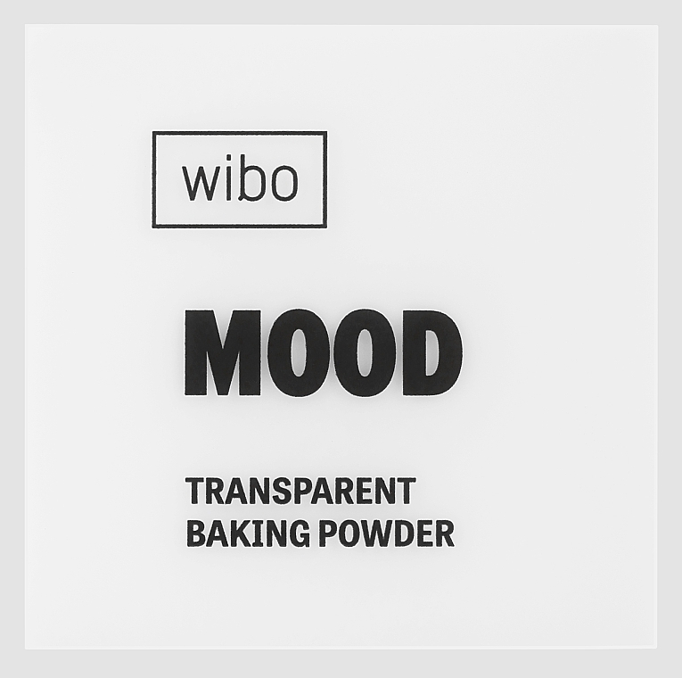 Puder utrwalający z kolagenem morskim - Wibo Mood Transparent Baking Powder