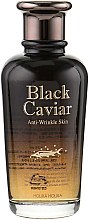 Przeciwzmarszczkowy tonik do twarzy z ekstraktem z czarnego kawioru - Holika Holika Black Caviar Anti-Wrinkle Skin — Zdjęcie N2