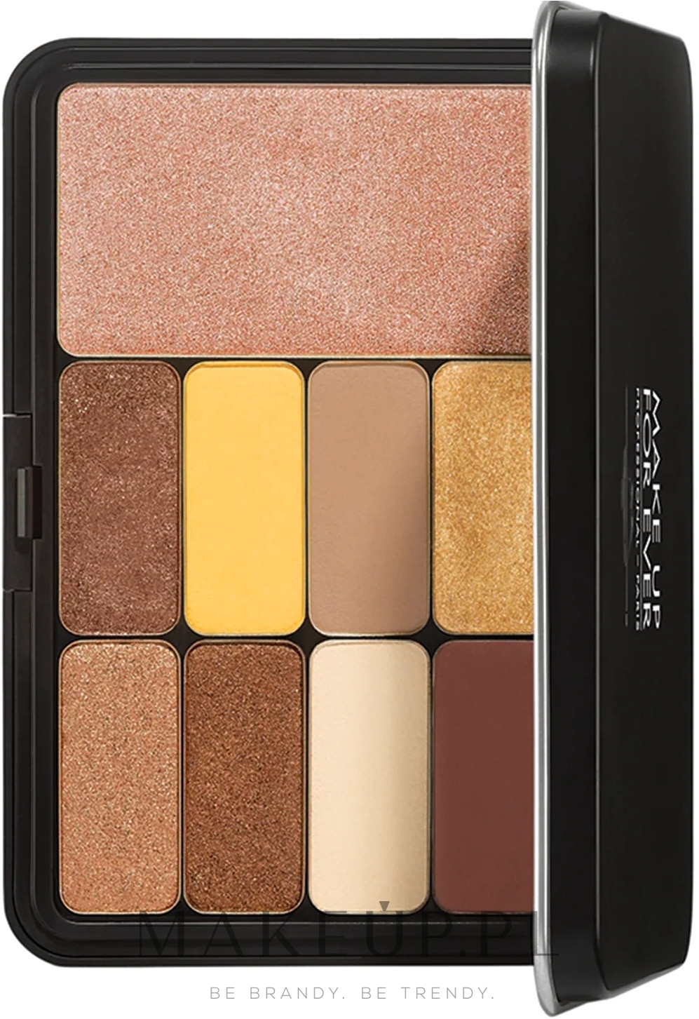 Paleta do makijażu oczu i twarzy - Make Up For Ever Artist Color Pro Palette — Zdjęcie 001 - Ginger