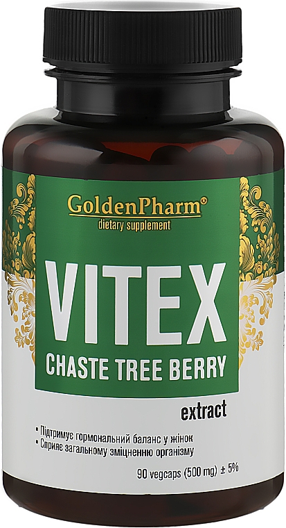Suplement diety Vitex, 500 mg - Golden Pharm