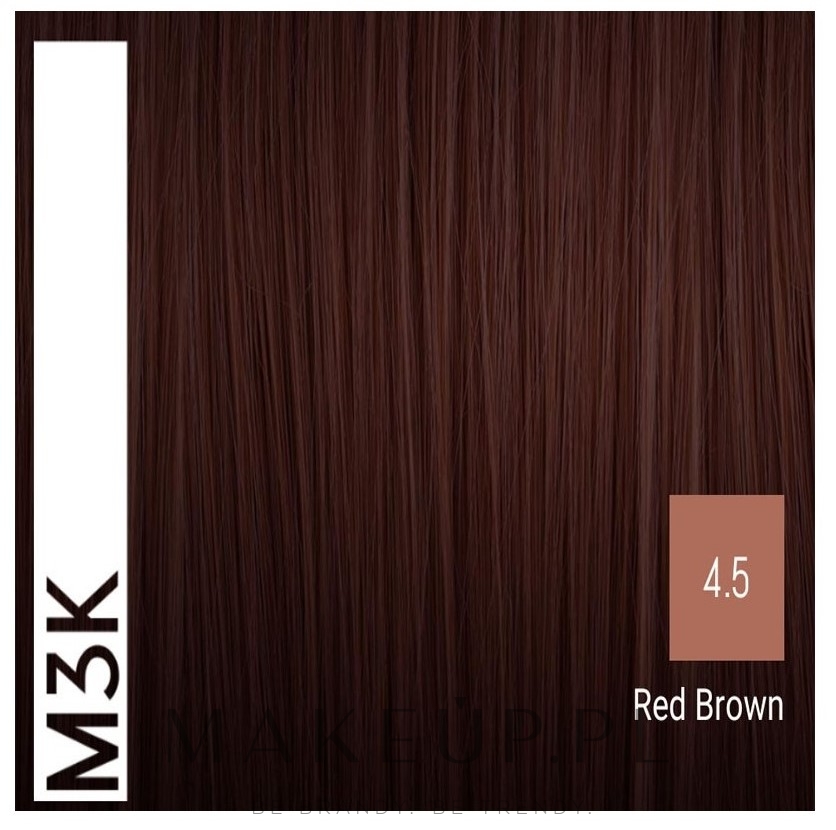 Krem koloryzujący do włosów - Sensus M3K Permanent Cream Color Hi Performance — Zdjęcie 4.5 - Red Brown