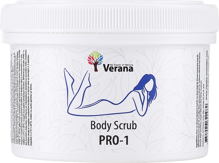 Peeling do ciała PRO-1 - Verana Body Scrub PRO-1 — Zdjęcie N2