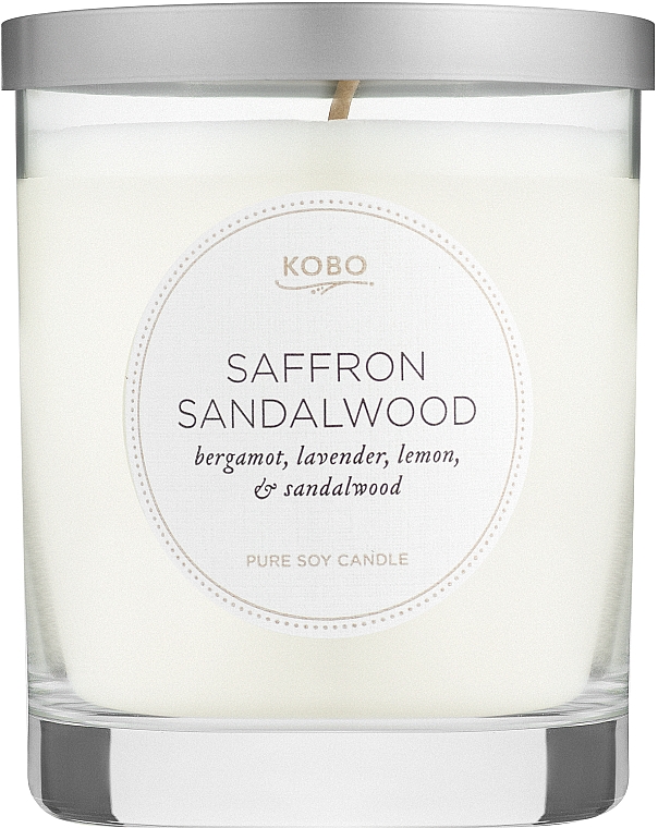Kobo Saffron Sandalwood - Świeca zapachowa — Zdjęcie N1