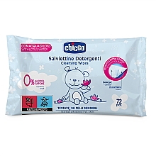 Kup Delikatne oczyszczające chusteczki nawilżane dla dzieci, 72 szt. - Chicco Baby Cleansing Wipes