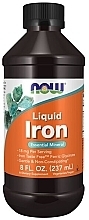 Suplement diety w płynie Żelazo - Now Foods Liquid Iron — Zdjęcie N1