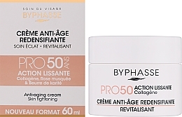 Przeciwstarzeniowy krem do twarzy - Byphasse Anti-Aging Cream Pro50 Skin Tightening — Zdjęcie N2