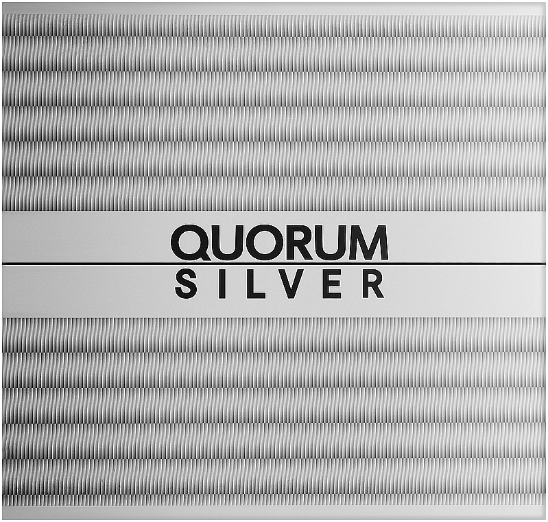 Antonio Puig Quorum Silver - Zestaw (edt/100 ml + a/sh/lot/100 ml) — Zdjęcie N1