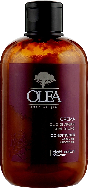 Odżywka do włosów z olejkiem arganowym i lnianym - Dott. Solari Olea Argan And Linseed Oil Conditioner