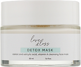 Kup Oczyszczająco-detoksykująca maska ​​do twarzy - Love&Loss Detox Mask
