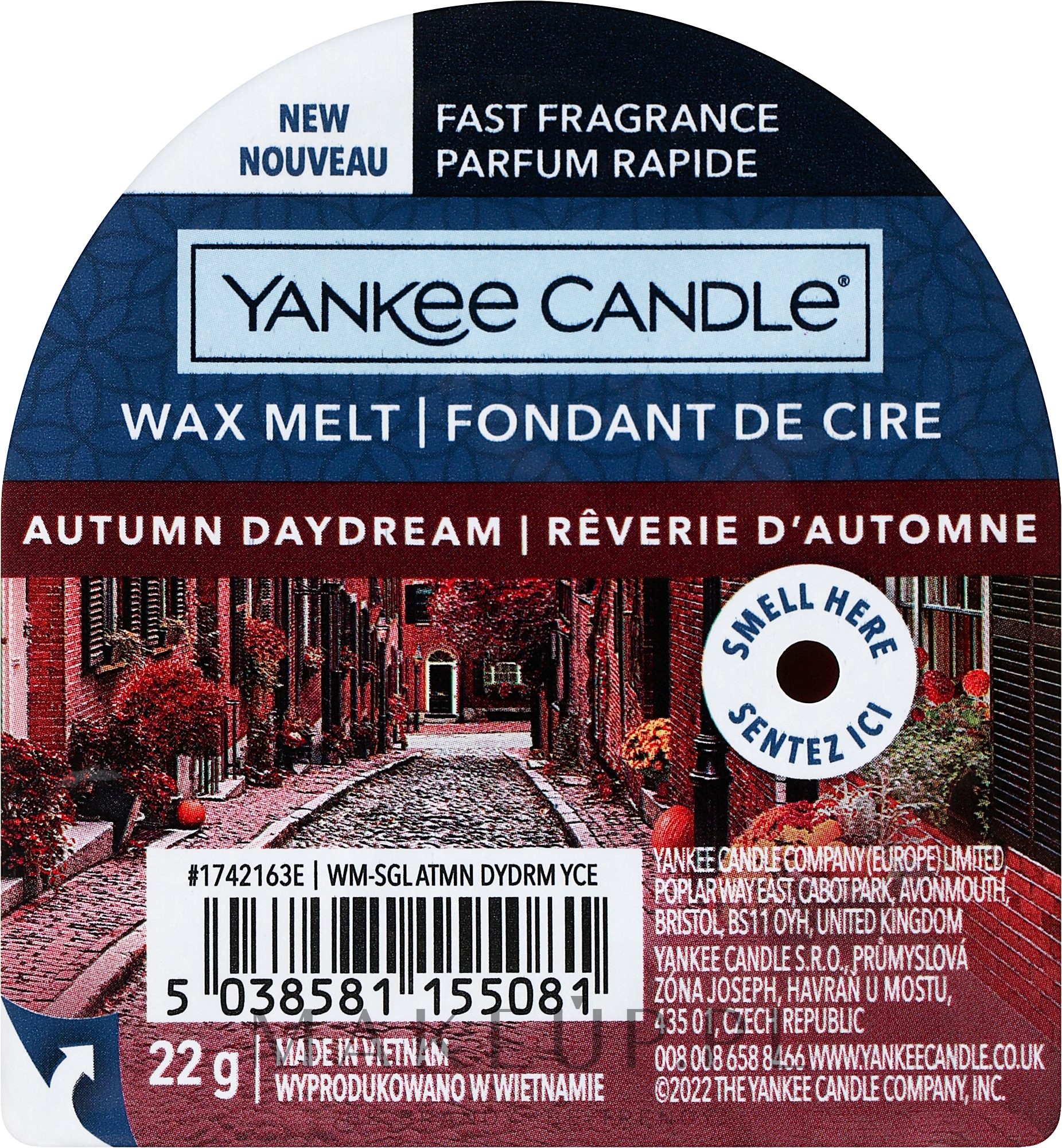 Wosk aromatyczny - Yankee Candle Autumn Daydream Wax Melts  — Zdjęcie 22 g