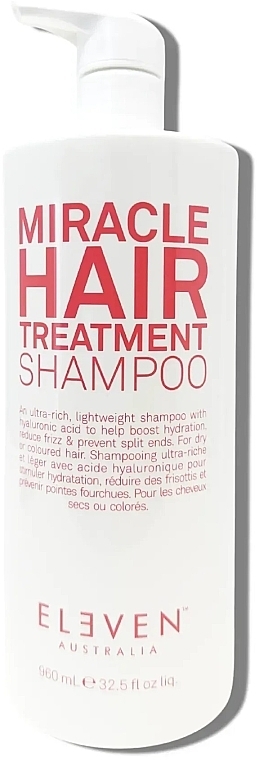 Rewitalizujący szampon do włosów - Eleven Australia Miracle Hair Treatment Shampoo — Zdjęcie N3