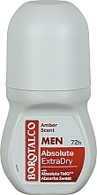Kup Dezodorant antyperspirant w kulce - Borotalco Men Absolute Deo Roll-on Extra Dry Amber