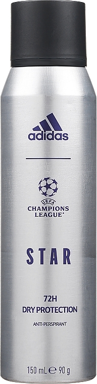 Adidas UEFA Champions League Star - Antyperspirant w sprayu — Zdjęcie N1