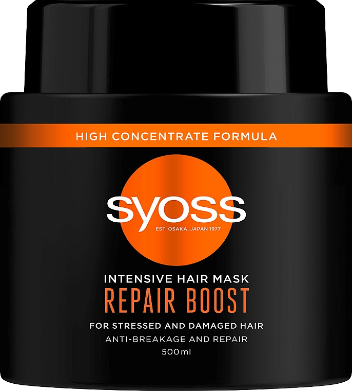 Regenerująca maska do włosów zniszczonych - Syoss Repair Boost Intensive Hair Mask — Zdjęcie N1