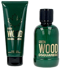 Dsquared2 Green Wood Pour Homme - Zestaw (edt/100ml + sh/gel/150ml) — Zdjęcie N2