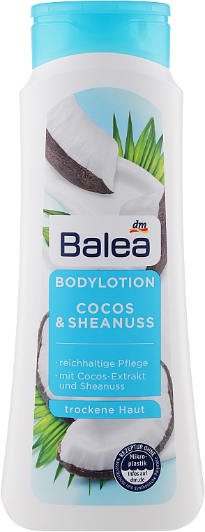 Balsam do ciała z kokosem i orzechami shea - Balea Body Lotion Coconut & Shea Nut — Zdjęcie N1